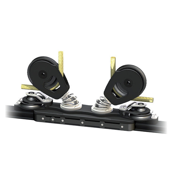 Antal 615.233 Maxi 67 Car L=430 2 Eyebolts --1+1 Sheave with Becket | SendIt Sailing