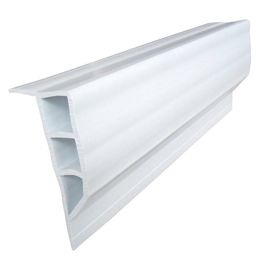 Dock Edge Standard PVC Full Face Profile - 16ft Roll - White | SendIt Sailing