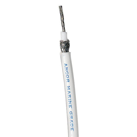 Ancor White Coaxial Cable RG 213 - 500ft | SendIt Sailing