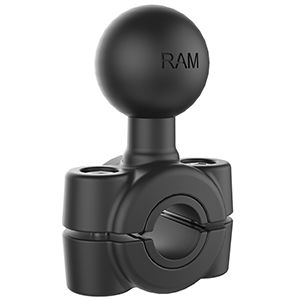 RAM Mount Torque 3/8in - 5/8in Diameter Mini Rail Base with 1in Ball | SendIt Sailing