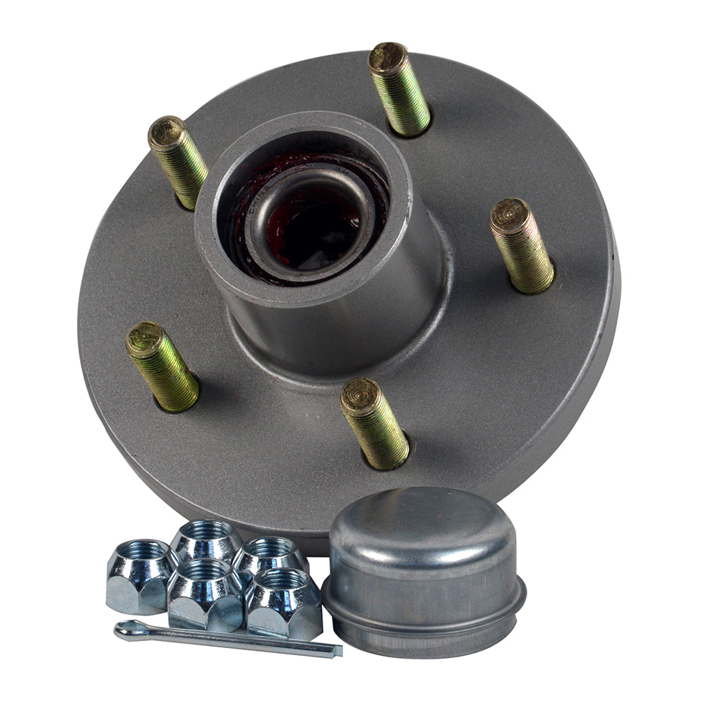 C.E. Smith Trailer Hub Kit - 1-3/8in x 1-1/16in Tapered - 5 x 4-1/2in Galvanized | SendIt Sailing