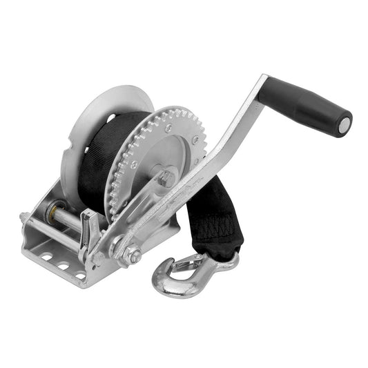 Fulton 1,100lb Single Speed Winch with 20ft Strap Included | SendIt Sailing
