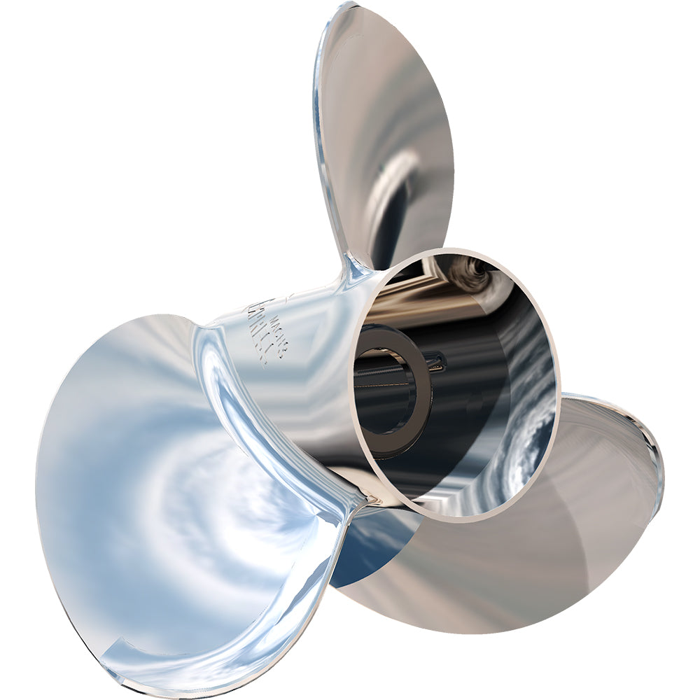 Turning Point Express Mach3 - Right Hand - Stainless Steel Propeller - E1-1012 - 3-Blade - 10.75in x 12 Pitch | SendIt Sailing