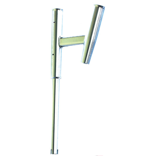 Tigress Dual Aluminum Kite Rod Holder - Straight Butt | SendIt Sailing