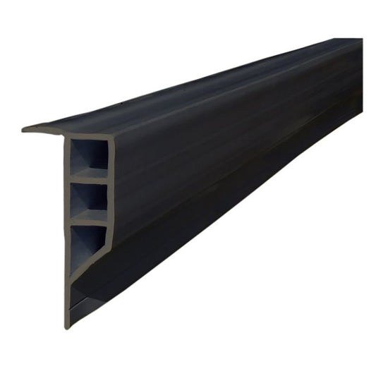 Dock Edge Standard PVC Full Face Profile - 16ft Roll - Black | SendIt Sailing