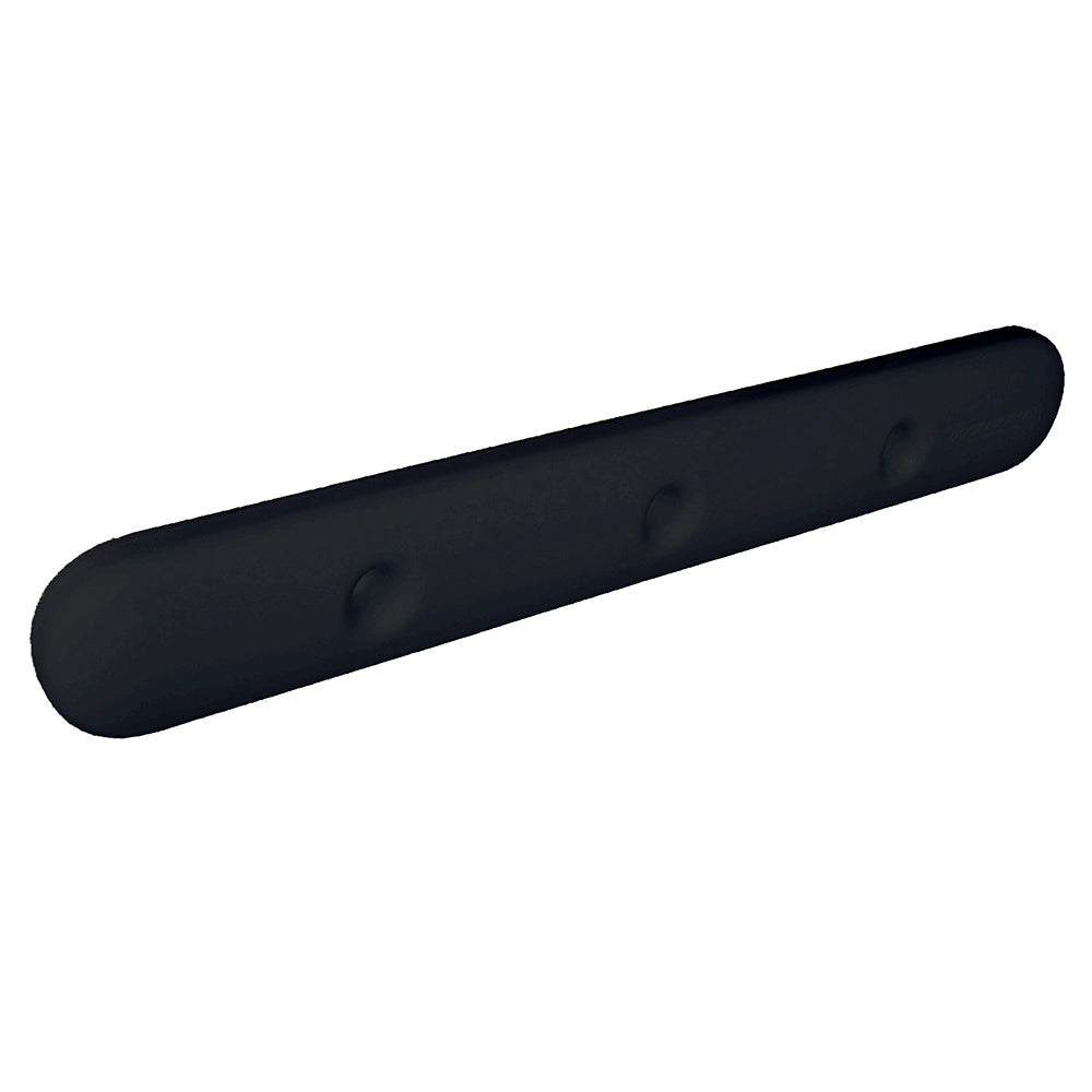 Dock Edge UltraGard PVC Dock Bumper - 35in - Black | SendIt Sailing