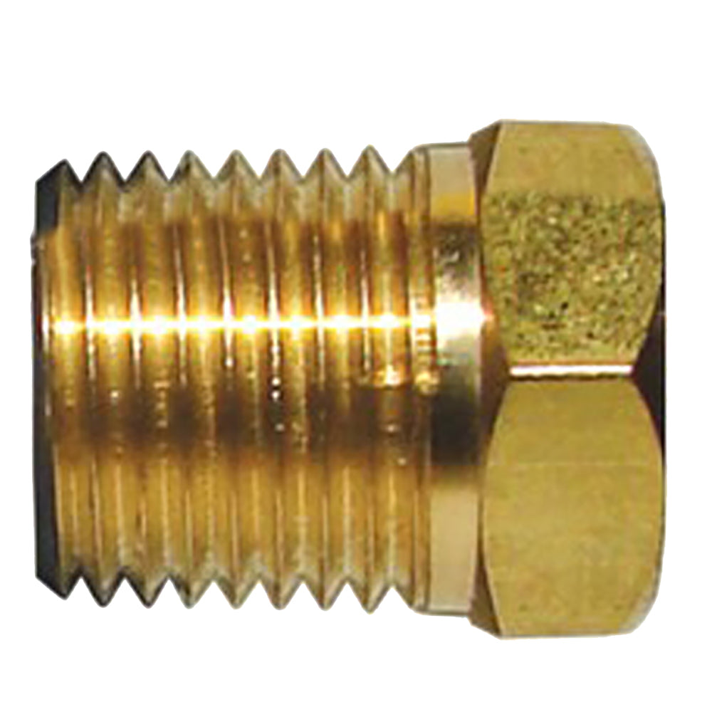 Tecnoseal Brass Cap for M8 Pencil Zinc | SendIt Sailing