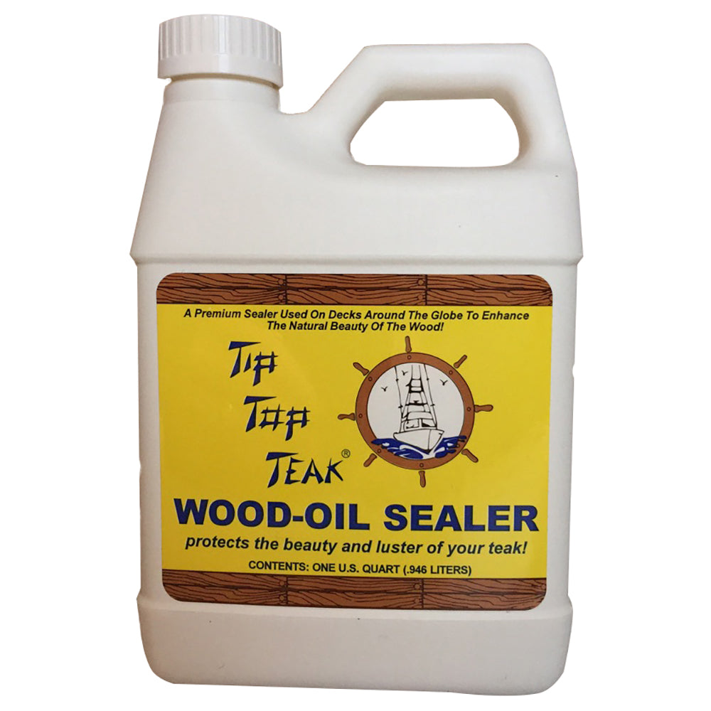 Tip Top Teak Wood Oil Sealer - Quart | SendIt Sailing