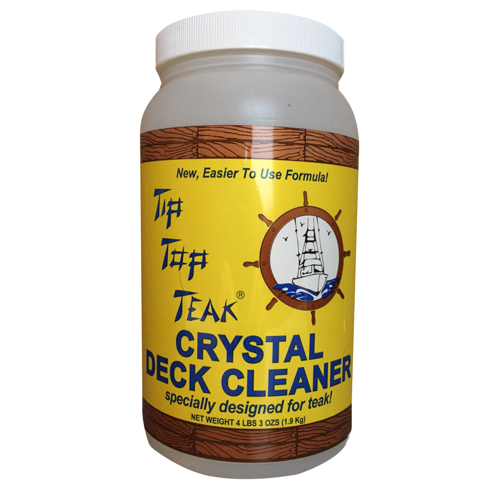 Tip Top Teak Crystal Deck Cleaner - Half Gallon (4lbs 3oz) | SendIt Sailing