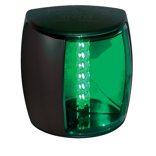 Hella Marine NaviLED PRO Starboard Navigation Lamp - 3nm - Green Lens/Black Housing | SendIt Sailing