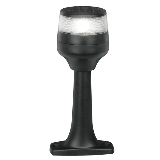 Hella Marine NaviLED 360 Compact All Round Lamp - 2nm - 6in Fixed Mount - Black | SendIt Sailing