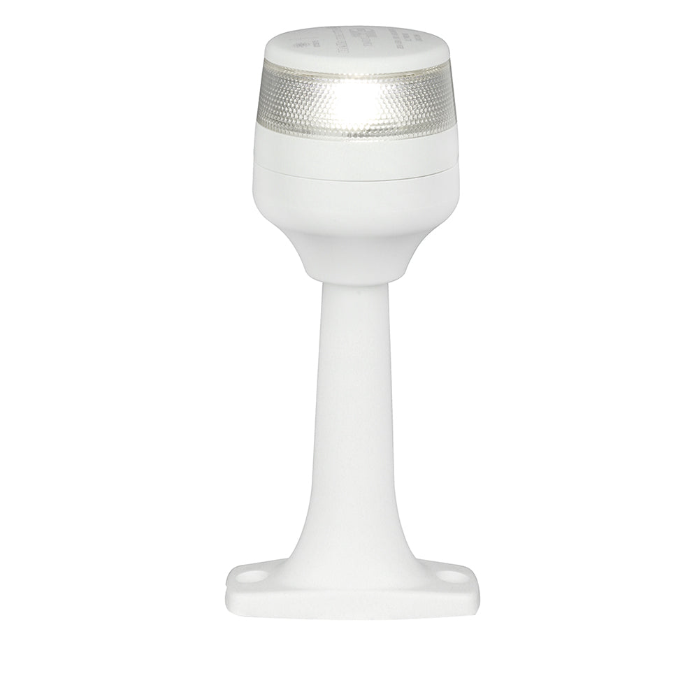 Hella Marine NaviLED 360 Compact All Round Lamp - 2nm - 6in Fixed Mount - White | SendIt Sailing