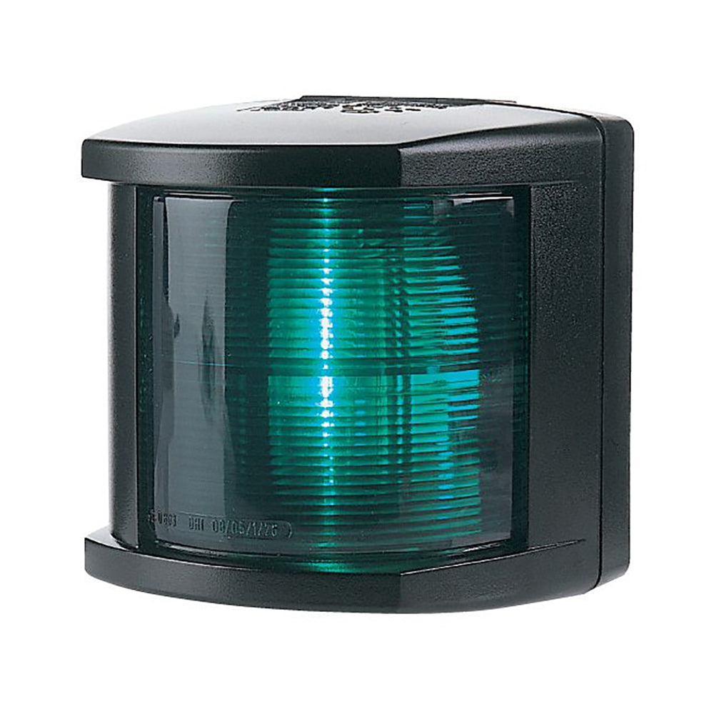 Hella Marine Starboard Navigation Light - Incandescent - 2nm - Black Housing - 12V | SendIt Sailing