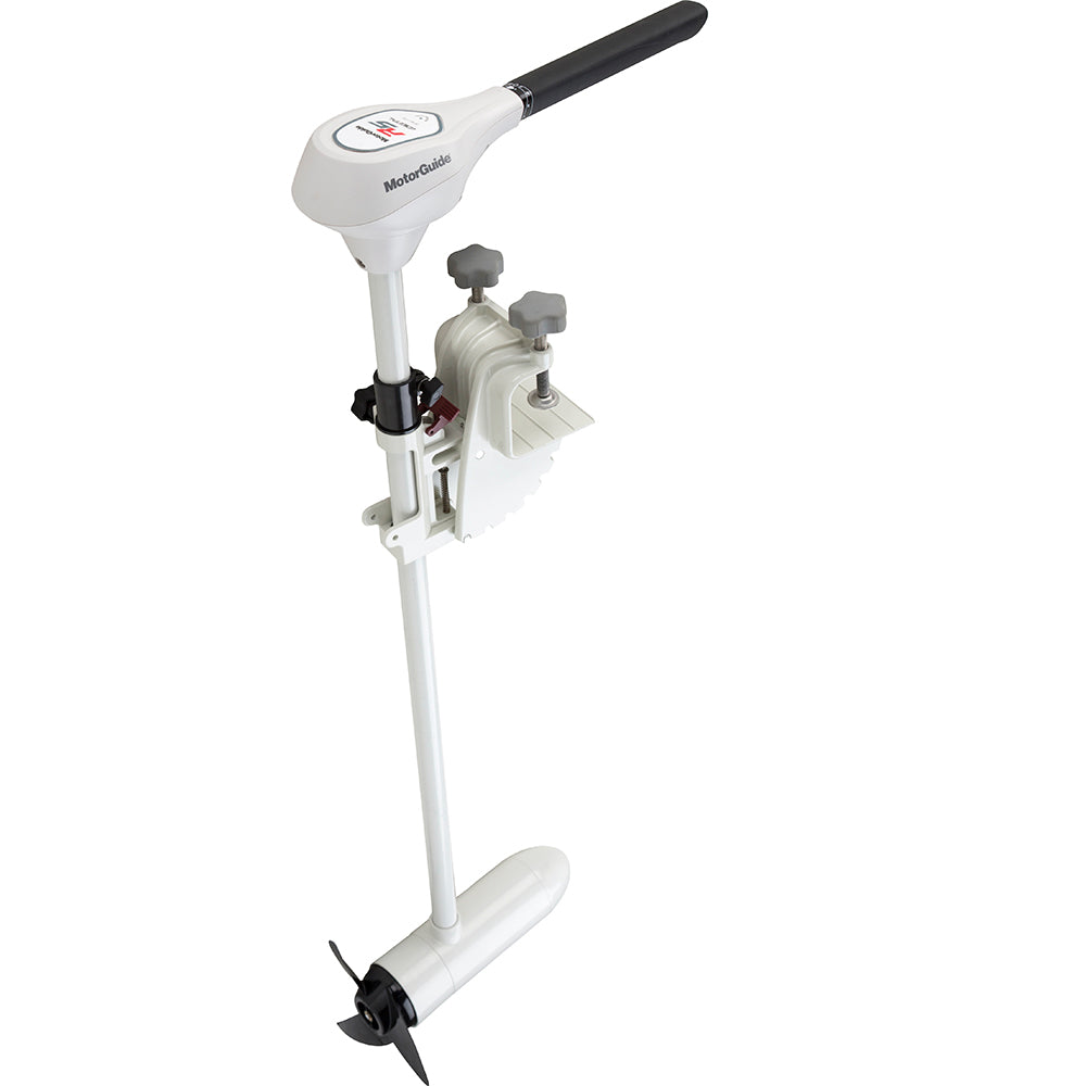 MotorGuide R5-105SW Salt Water Digital Hand Control Transom Mount Trolling Motor - 105lb-50in-36V | SendIt Sailing