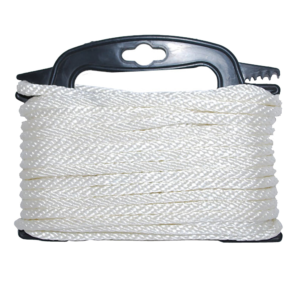 Attwood Braided Nylon Rope - 3/16in x 100ft - White | SendIt Sailing