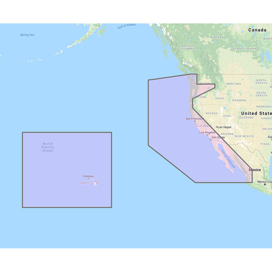 Furuno U.S. West Coast, Hawaii and Baja Mexico - Vector Chart, Standard Resolution Satellite Photos for Baja Mexico - Unlock Code | SendIt Sailing