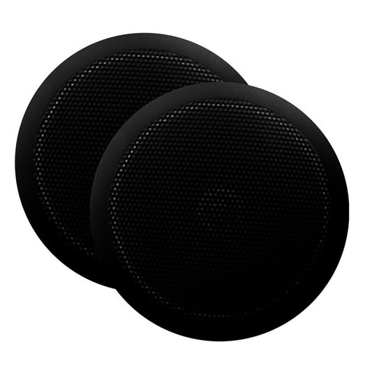 Majestic Ultra Slim 6in Marine Speaker - 30W - Pair - Black | SendIt Sailing