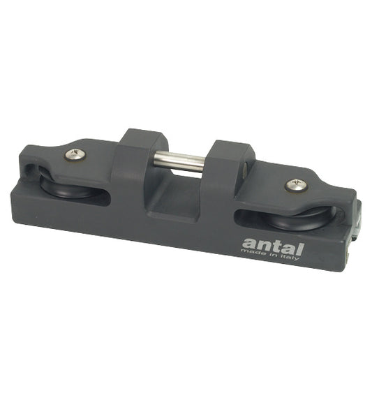 Antal 671.003 Spin Pole Car - Aluminum Single Sheave - T-Track 40X8 | SendIt Sailing