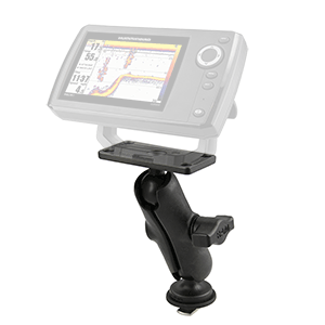 Ram Mount RAM 1in Ball Mount with Track Ball Base and 1.5in x 3in Plate for the Humminbird Helix 5 ONLY | SendIt Sailing