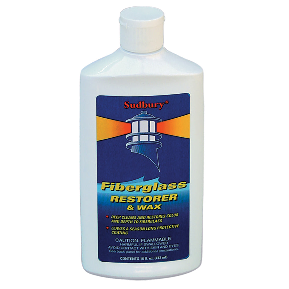 Sudbury One Step Fiberglass Restorer & Wax - 16oz Liquid | SendIt Sailing