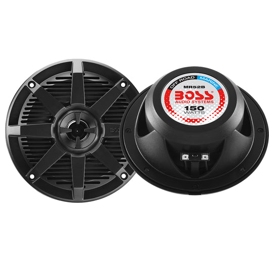 Boss Audio 5.25in MR52B Speaker - Black - 150W | SendIt Sailing