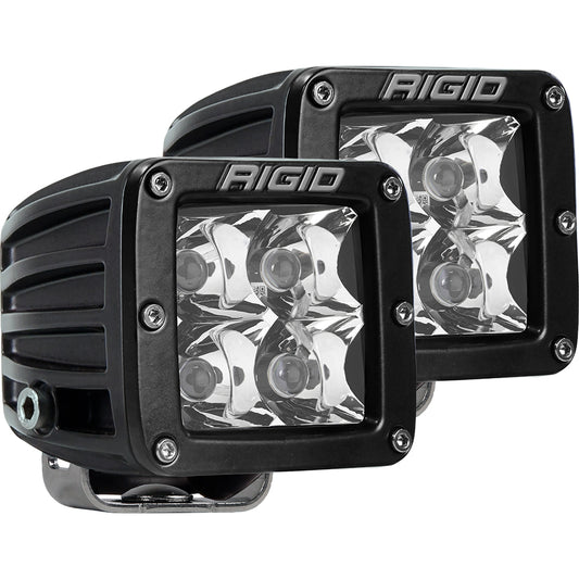 RIGID Industries D-Series PRO Hybrid-Spot LED - Pair - Black | SendIt Sailing