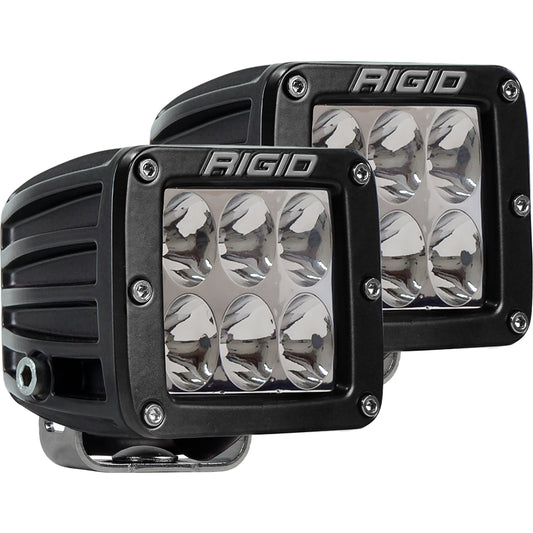 RIGID Industries D-Series PRO Specter-Driving LED - Pair - Black | SendIt Sailing