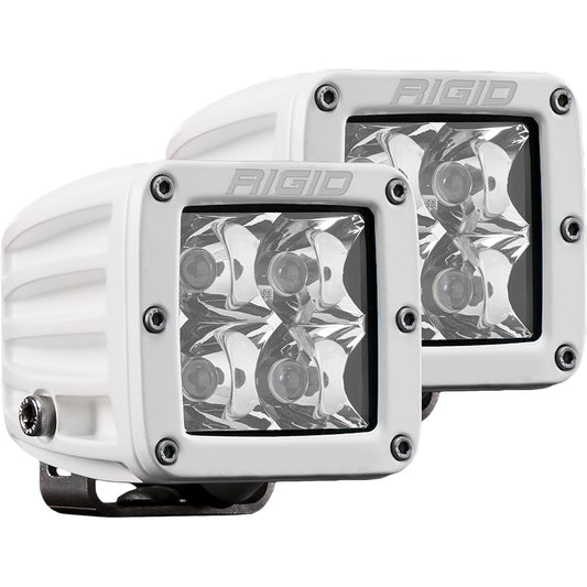 RIGID Industries D-Series PRO Hybrid-Spot LED - Pair - White | SendIt Sailing