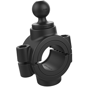 RAM Mount Torque 1-1/2in - 2in Diameter Rail Base with 1in Pin-Lock Ball | SendIt Sailing