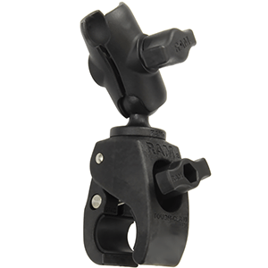 RAM Mount Tough-Claw Small Clamp Mount with Double Socket Arm - 1in Ball | SendIt Sailing