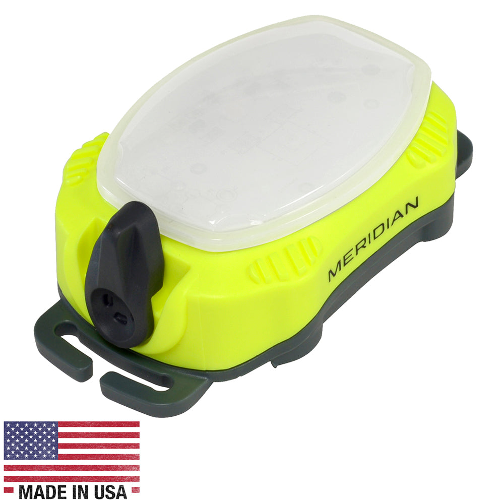 Princeton Tec Meridian Strobe / Beacon - Neon Yellow | SendIt Sailing