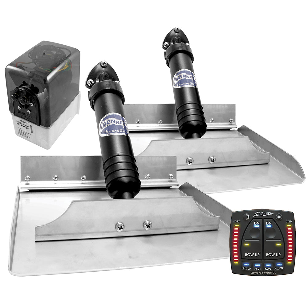 Bennett 129ATP Hydraulic Trim Tab Complete Kit with Auto Trim Pro | SendIt Sailing