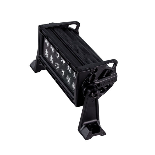 HEISE Dual Row Blackout LED Light Bar - 8in | SendIt Sailing