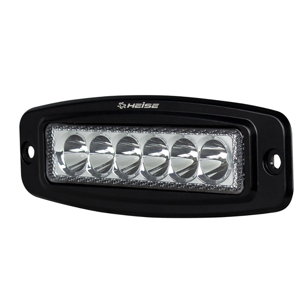 HEISE 6 LED Single Row Driving Light - Flush Mount | SendIt Sailing