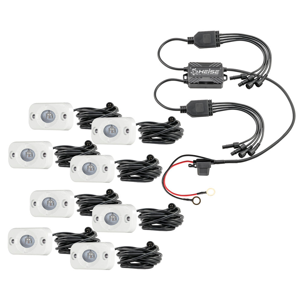 HEISE RGB Accent Light Kit - 8 Pack | SendIt Sailing