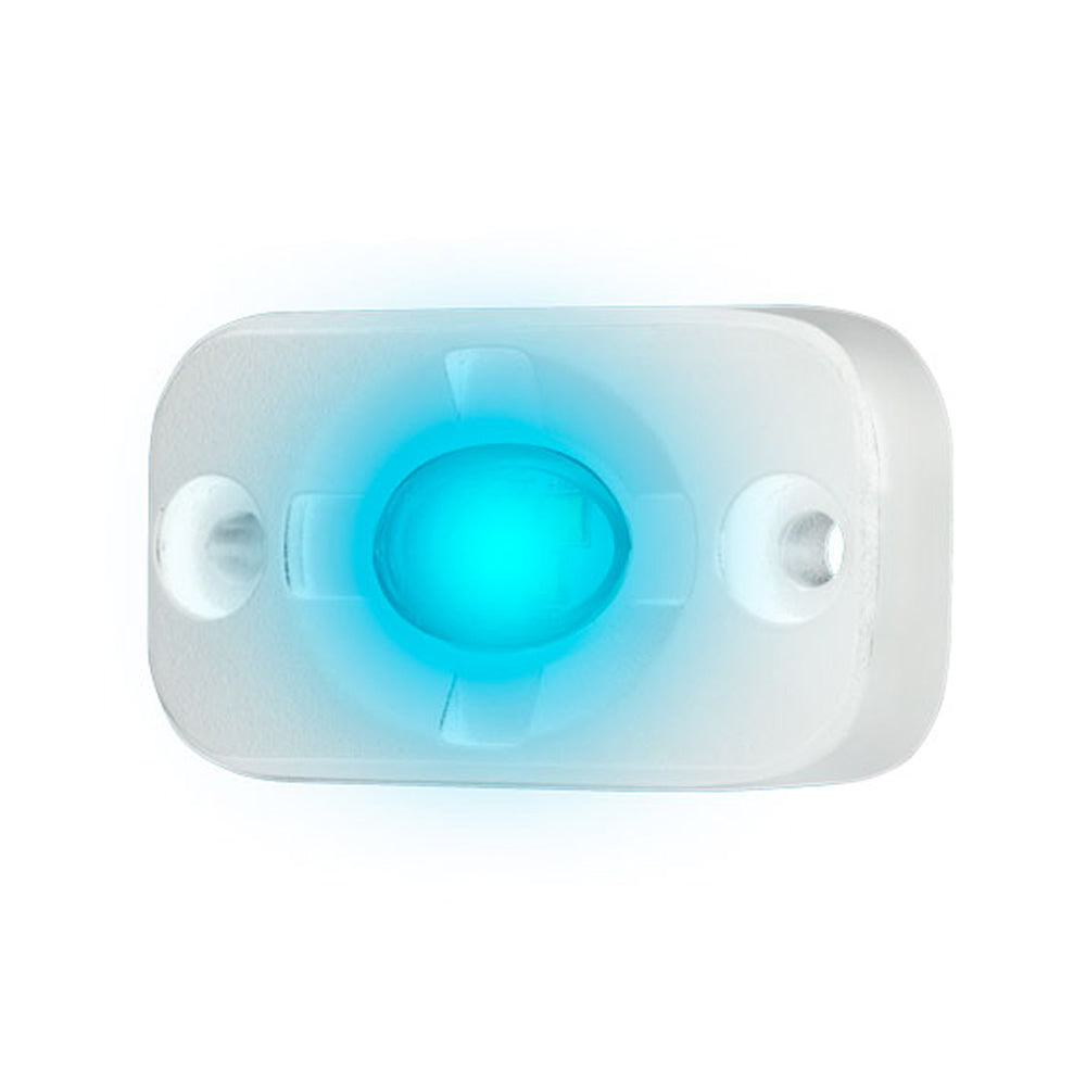 HEISE Marine Auxiliary Accent Lighting Pod - 1.5in x 3in - White/Blue | SendIt Sailing