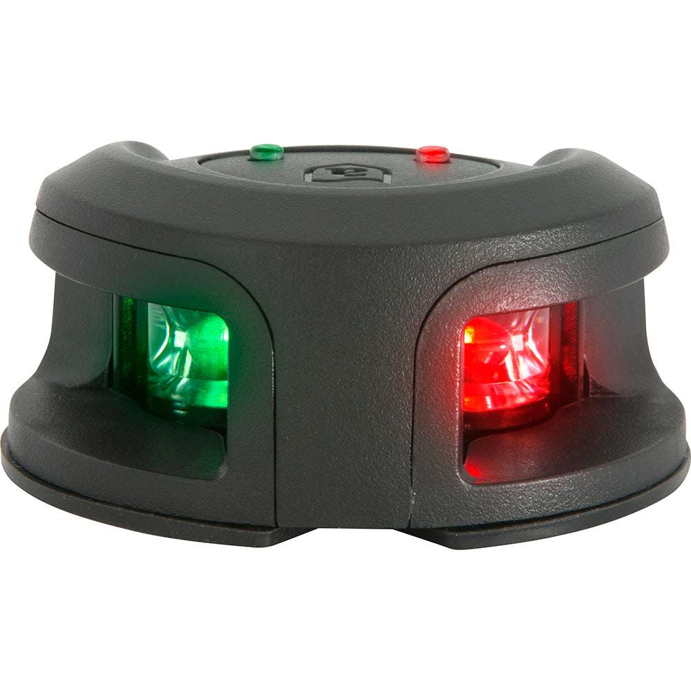 Attwood LightArmor Bow Mount Navigation Light - Composite Black - Bi-Color - 2NM | SendIt Sailing