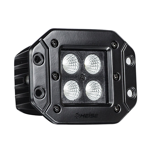 HEISE Blackout LED Cube Light - Flush Mount - 3in | SendIt Sailing