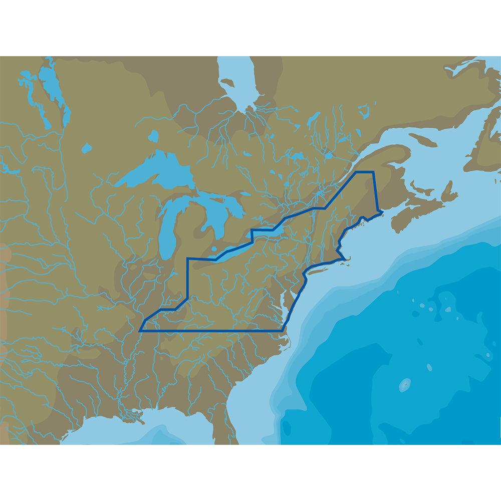 C-MAP 4D Lakes NA-D073 North East | SendIt Sailing