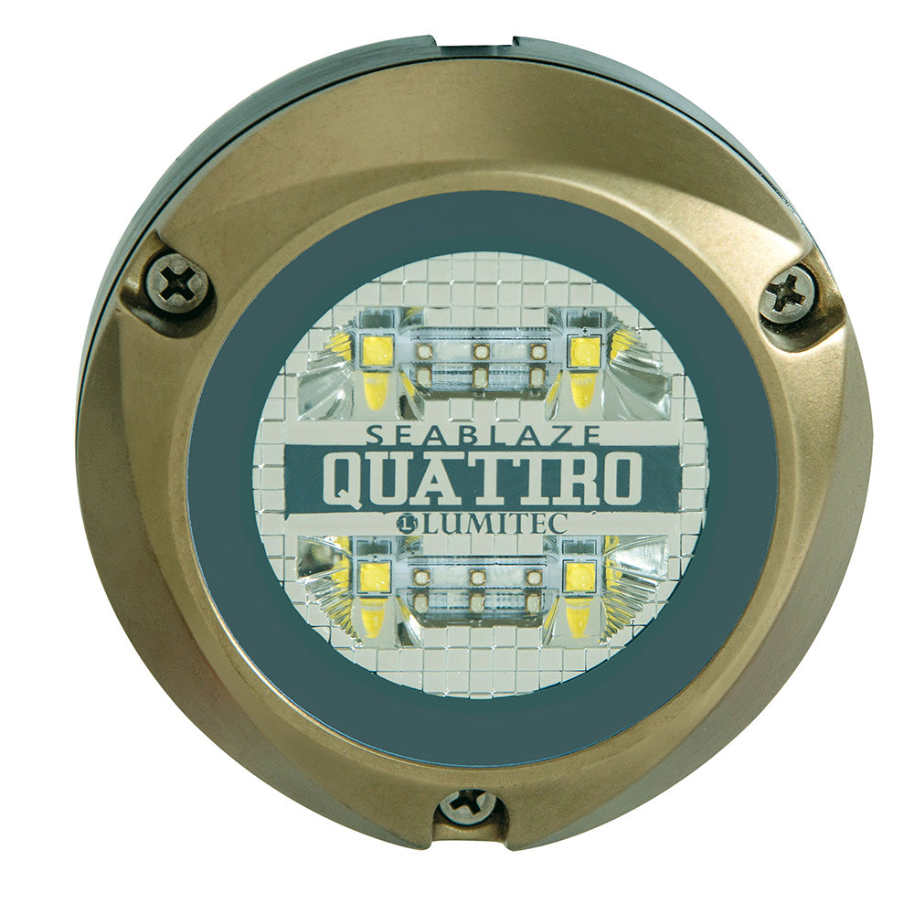 Lumitec Zambezi Quattro Surface Mount Underwater Light - Spectrum RGBW | SendIt Sailing