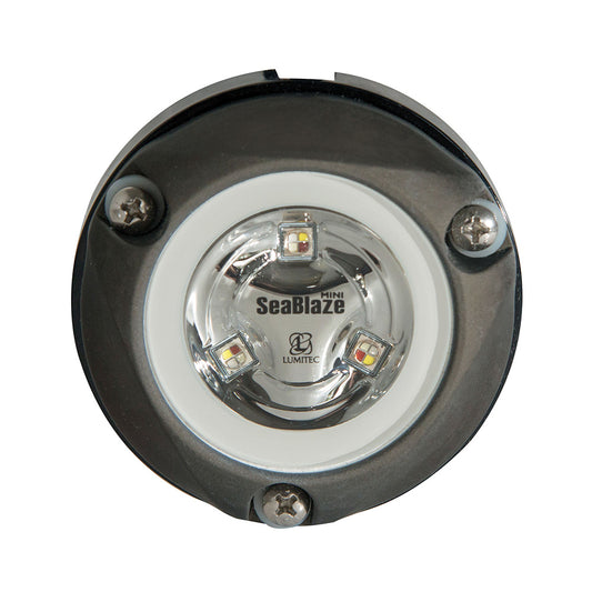 Lumitec Zambezi Mini Surface Mount Underwater Light - White - Non-Dimming | SendIt Sailing