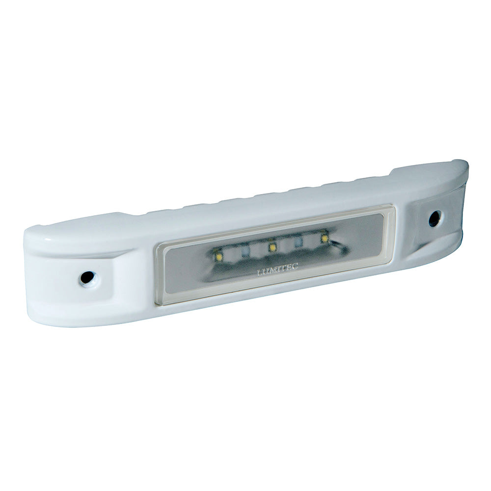 Lumitec Ibiza LED Engine Room Light - Non-Dimming White - White Finish | SendIt Sailing