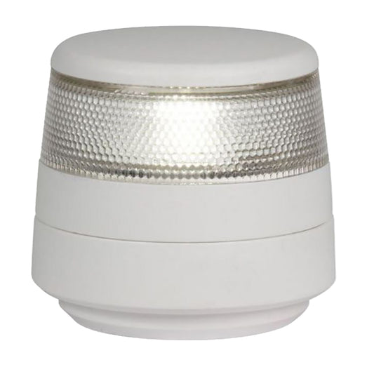 Hella Marine NaviLED 360 Compact All Round White Navigation Lamp - 2nm - Fixed Mount - White Base | SendIt Sailing