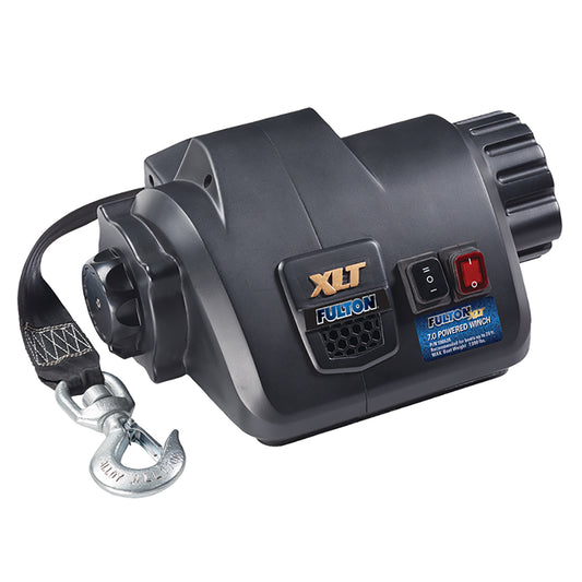 Fulton XLT 7.0 Powered Marine Winch with Remote for Boats up to 20ft | SendIt Sailing