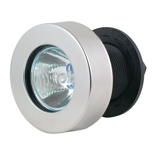 Marinco Flush Mount Docking Lights - Flat Lens with Stainless Steel Frame | SendIt Sailing