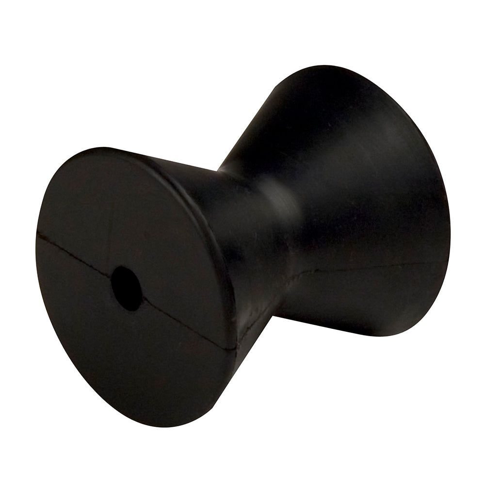 C.E. Smith Bow Roller - Black - 4in Diameter - 3-3/4in W - 1/2in ID | SendIt Sailing