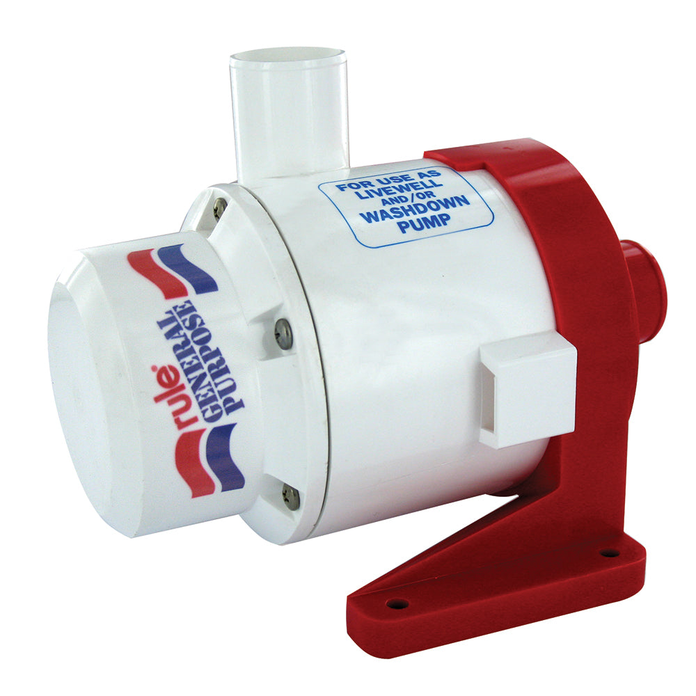 Rule 3700 GPH General Purpose End Suction Centrifugal Pump - 24V | SendIt Sailing