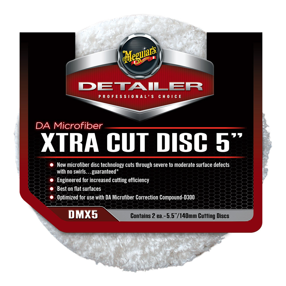 Meguiars DA Microfiber Xtra Cut Disc - 5in | SendIt Sailing