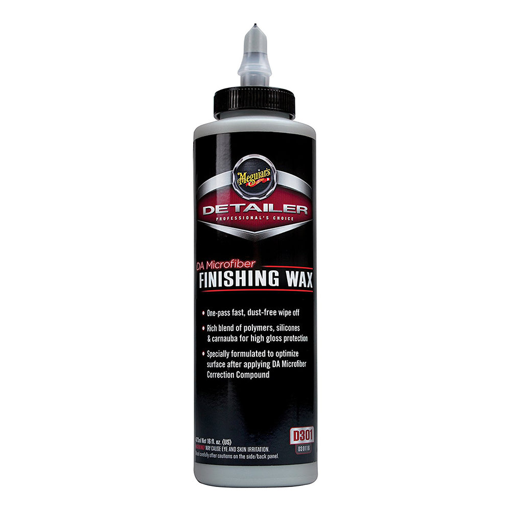 Meguiars DA Microfiber Finishing Wax - 16oz | SendIt Sailing