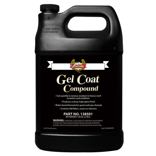 Presta Gel Coat Compound - 1-Gallon | SendIt Sailing